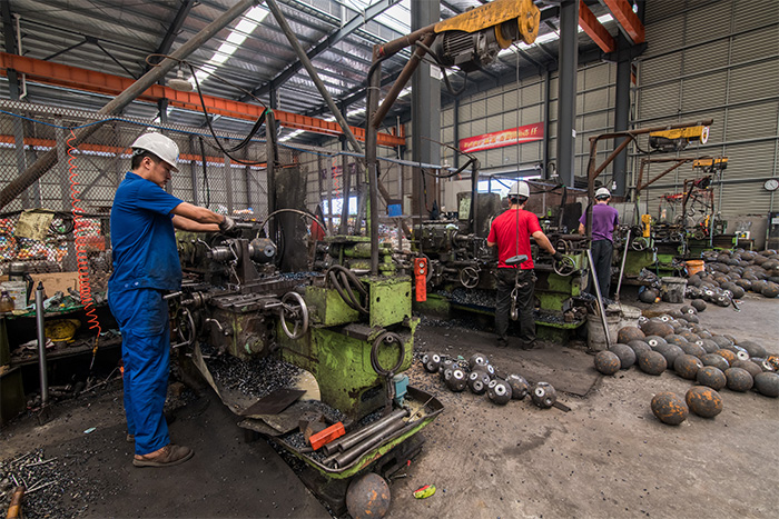 冀州网架配件车间